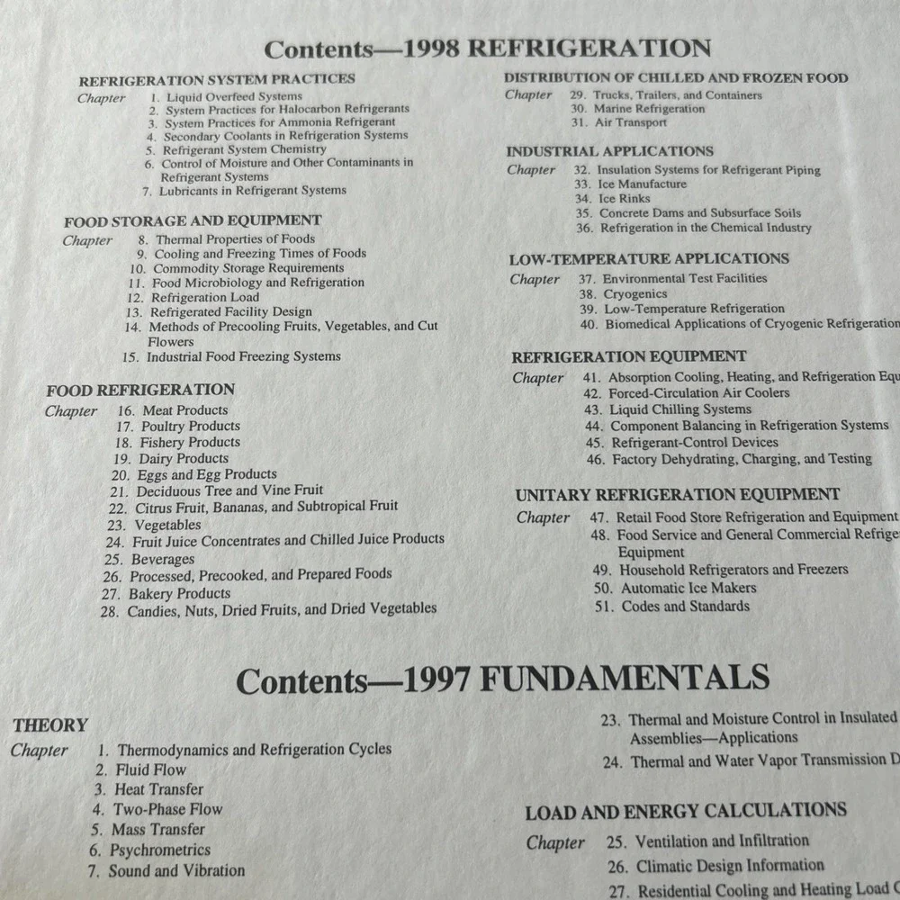 1998 Ashrae Handbook Refrigeration Handbook IP Edition
